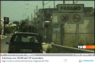 Un fotogramma del servizio